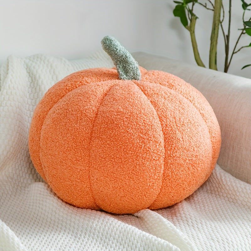 Cozy Pumpkin Kussen - Zachte, Kleurrijke Decoratie voor Halloween en Feestjes