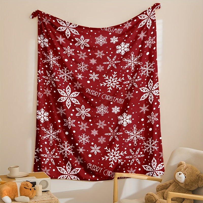 Kerst Digitale Print Fleece Deken - Multifunctioneel, Machinewasbaar, 70cm x 130cm