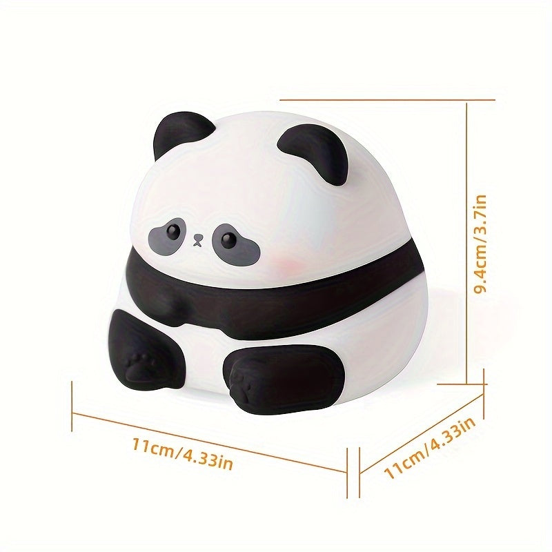 PandaGlow - Schattige Grote Panda LED Nachtlamp met Touchbediening en Oplaadbare Batterij