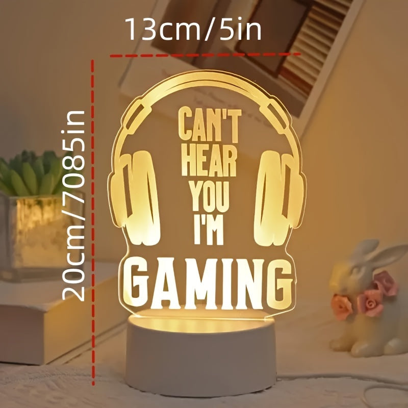 GameLamp - Mini LED Tafellamp met USB-oplading voor Speelkamer