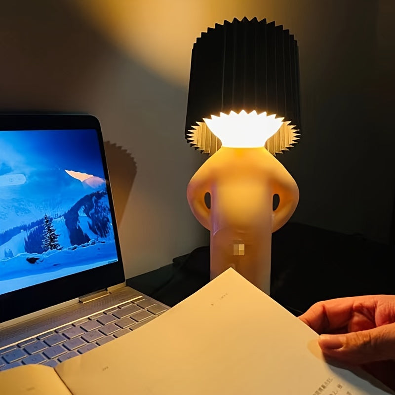 VerlegenLicht - USB Gevoed Geometrische Tafellamp met Kleurrijk Licht