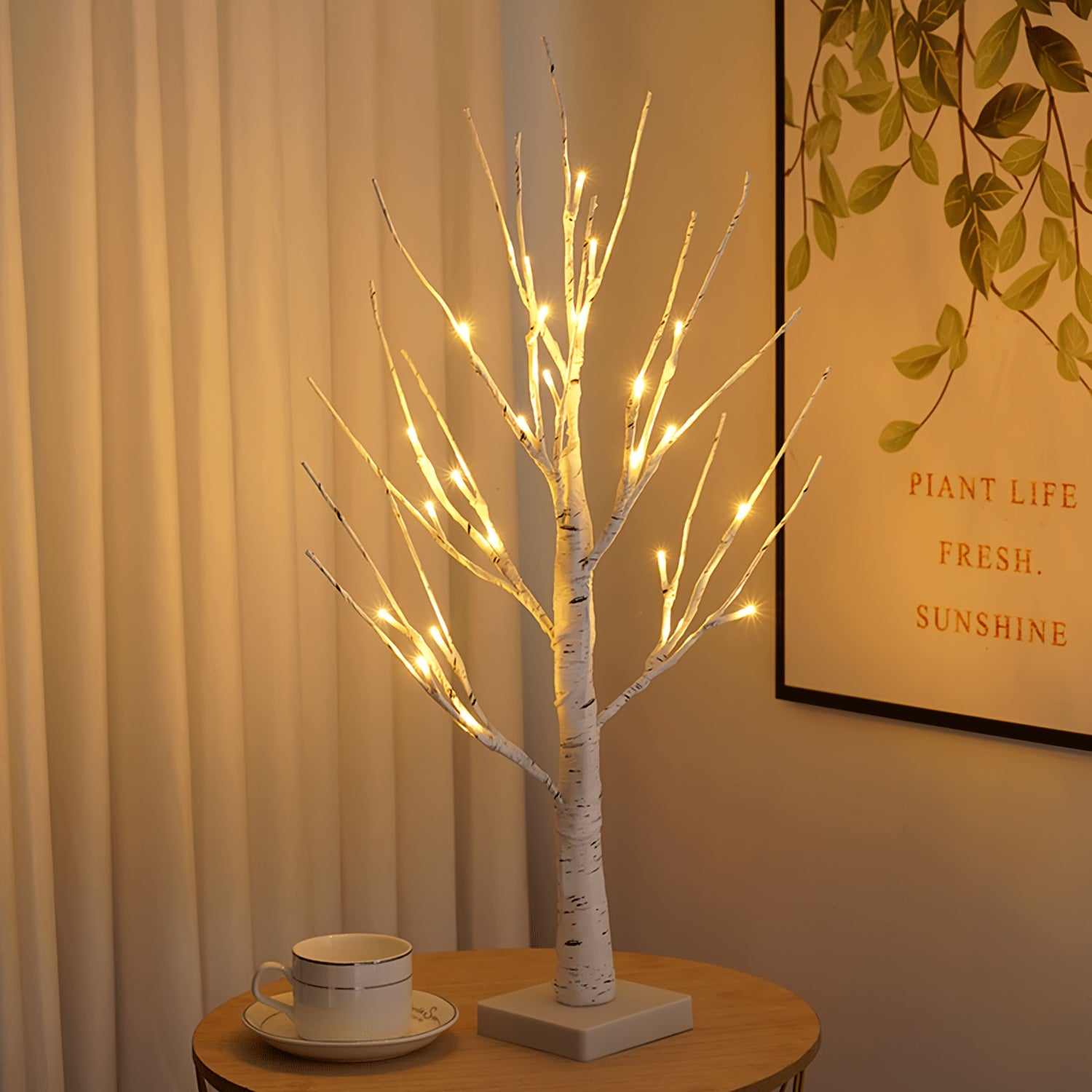 GlowTree - LED Tafelboom met Verstelbare Takken