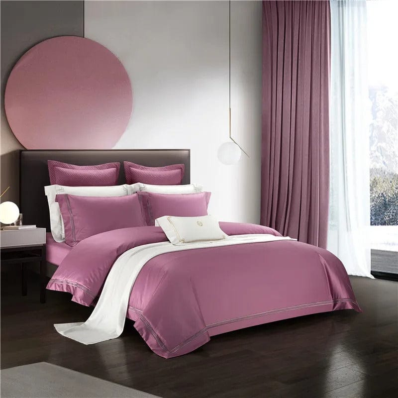 Prestige Pink Dekbedovertrekset (Egyptisch Katoen)