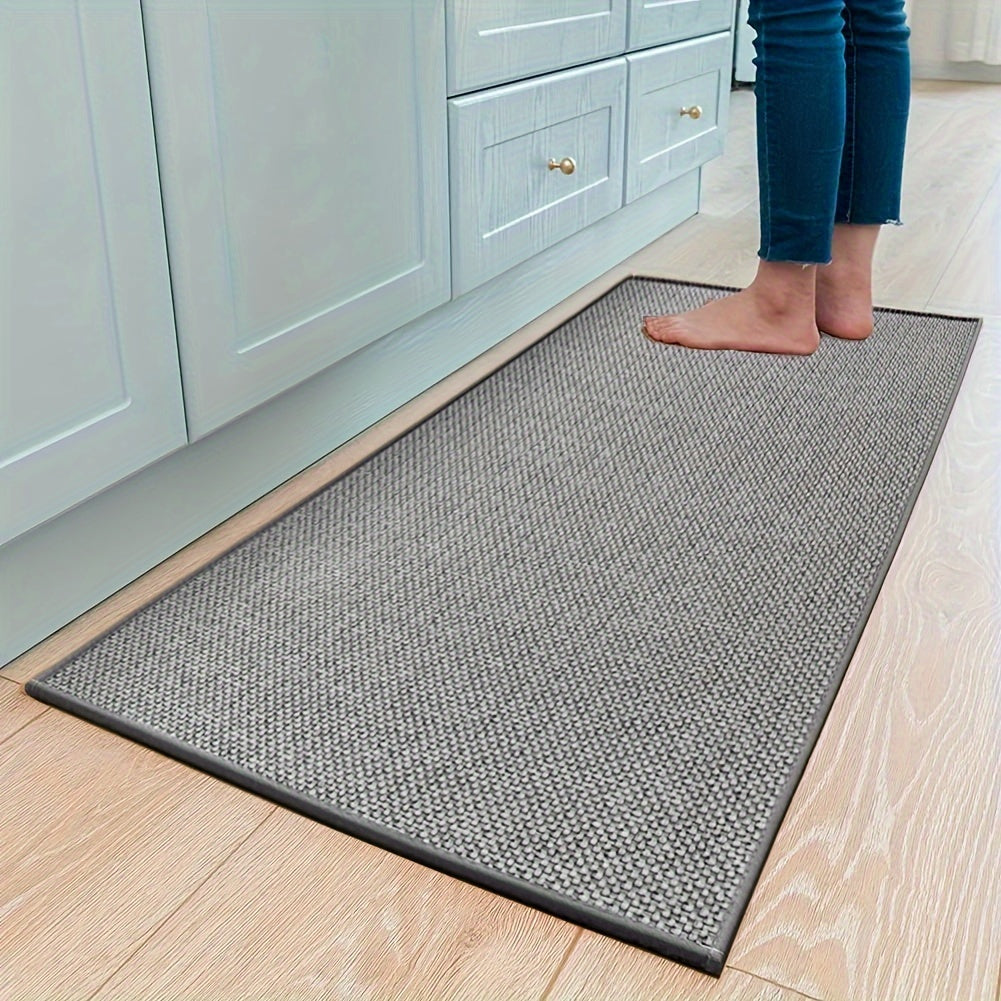 1PC Vloerkleed - Antislip, Wasbaar, Absorberend Vloerkleed met Rubberen Achterkant, Voor Keuken, Slaapkamer, Badkamer en Meer