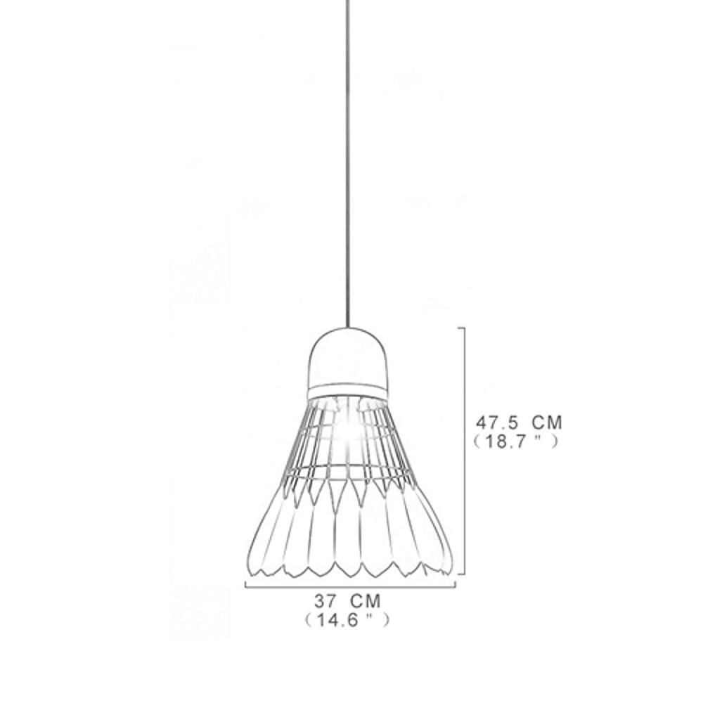 1-Lichts Industriële Hanglamp