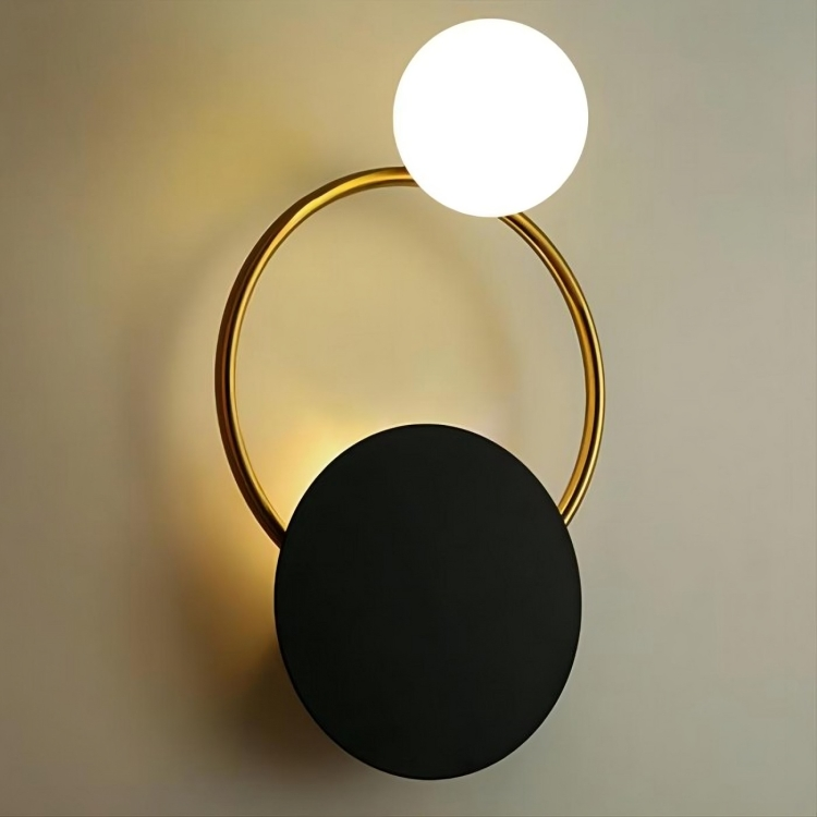 Moderne Sfeer - Three Circle Wandlamp