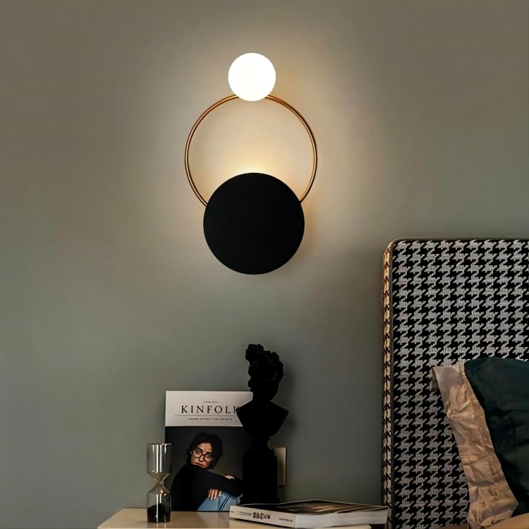 Moderne Sfeer - Three Circle Wandlamp