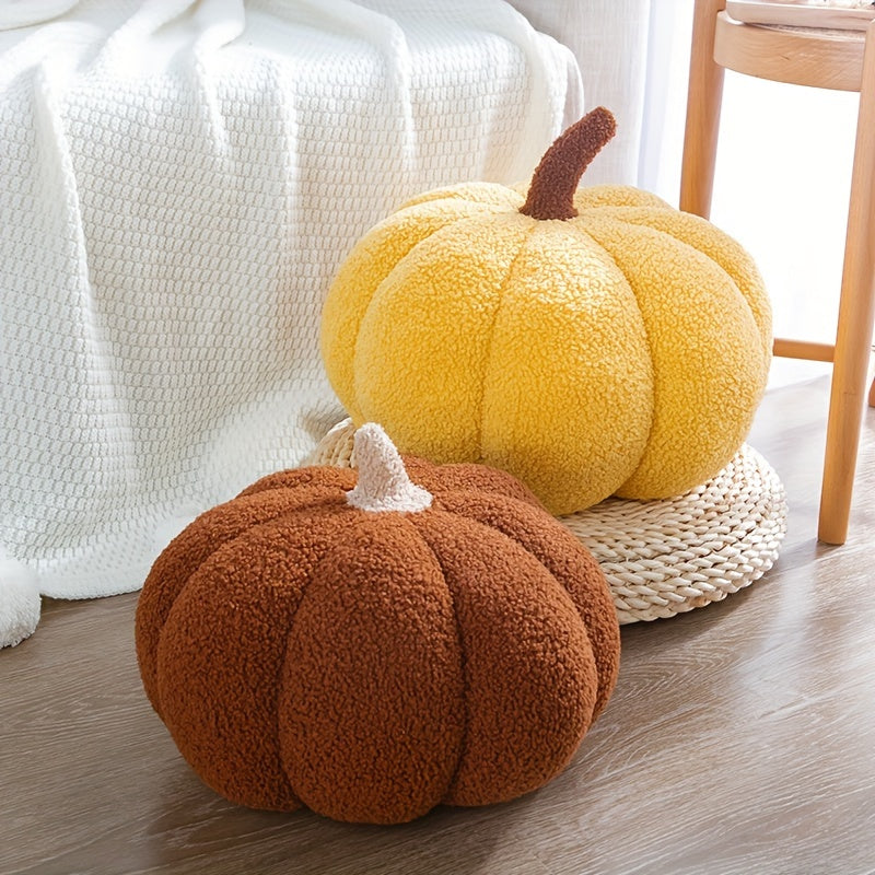 Cozy Pumpkin Kussen - Zachte, Kleurrijke Decoratie voor Halloween en Feestjes