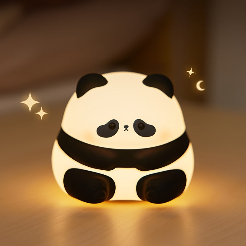 PandaGlow - Schattige Grote Panda LED Nachtlamp met Touchbediening en Oplaadbare Batterij