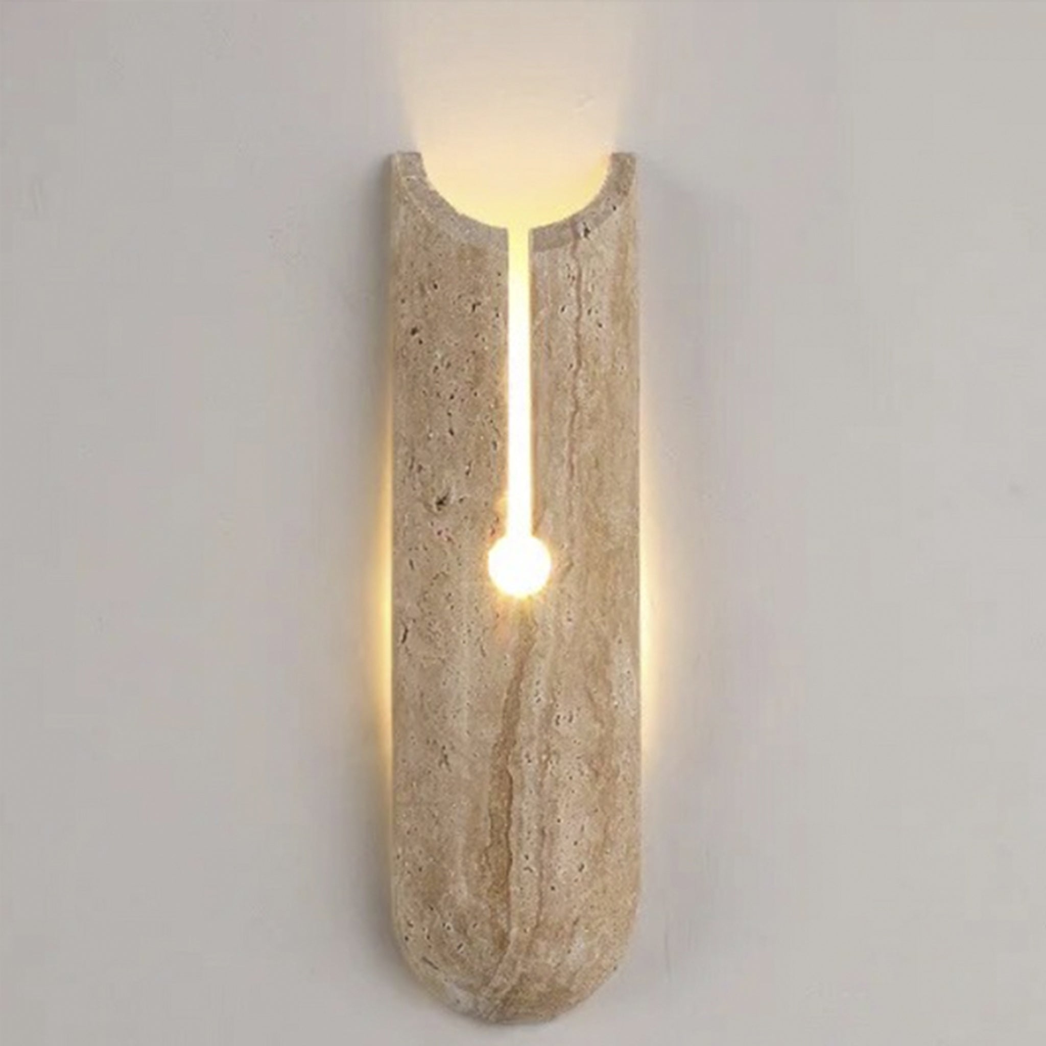 Denahi Stonelamp - Verticale Wandlamp