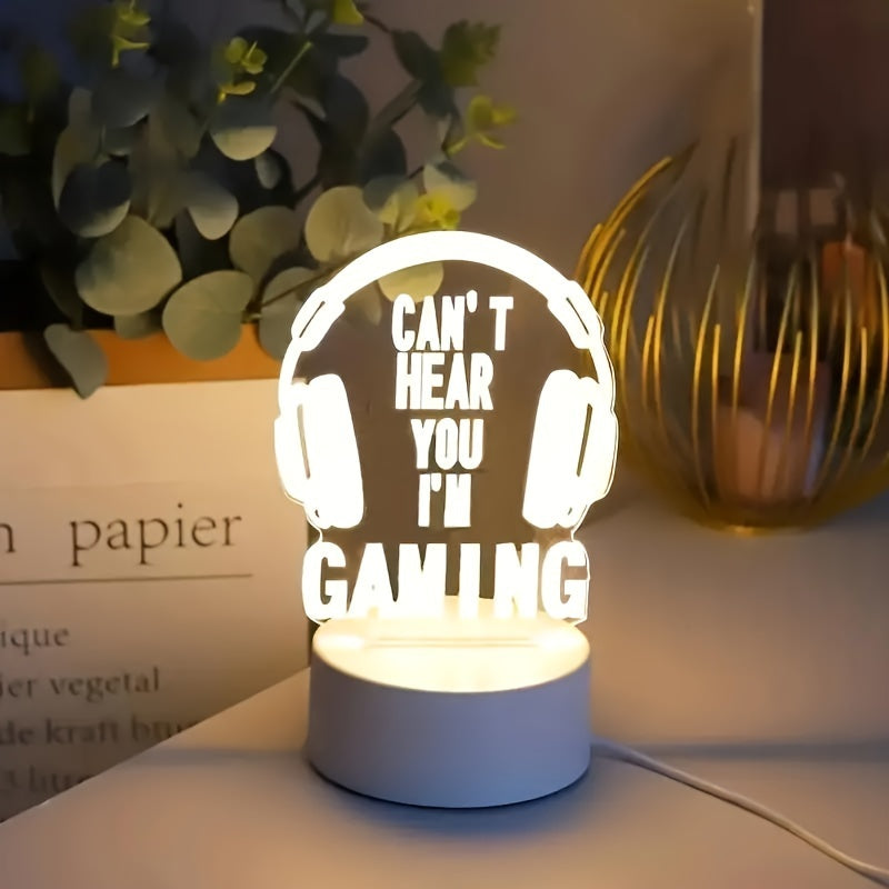 GameLamp - Mini LED Tafellamp met USB-oplading voor Speelkamer