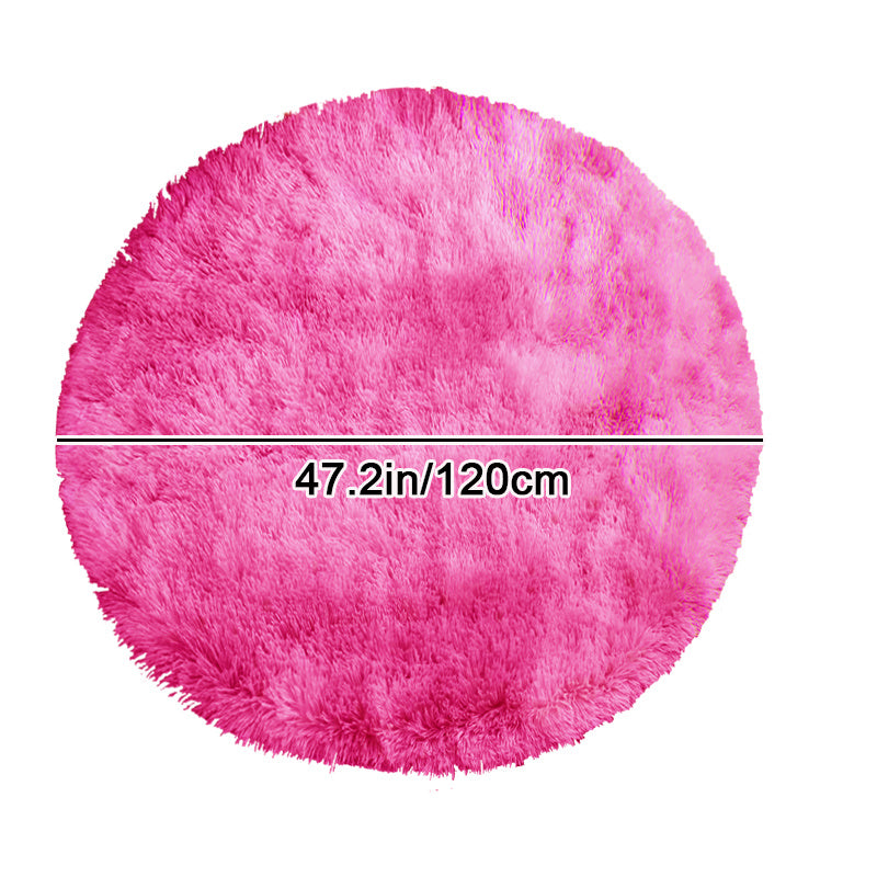 Ultra Soft Plush Rond Vloerkleed – Fluffy, Antislip, Waterdicht