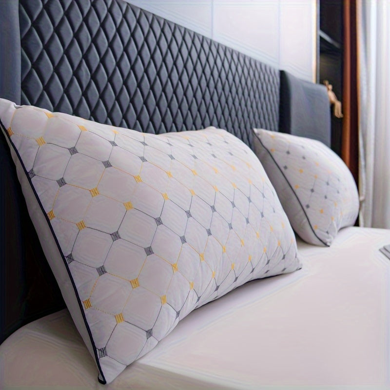 IllumiPillow Luxe – Premium Wasbaar Hotelkussen met Neksteun – Ademend en Zacht