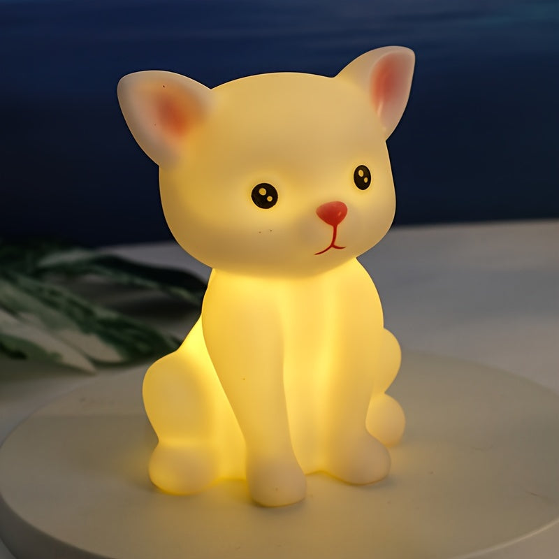 KittyGlow - Schattige Kitten Tafellamp met LED-licht en Batterijvoeding