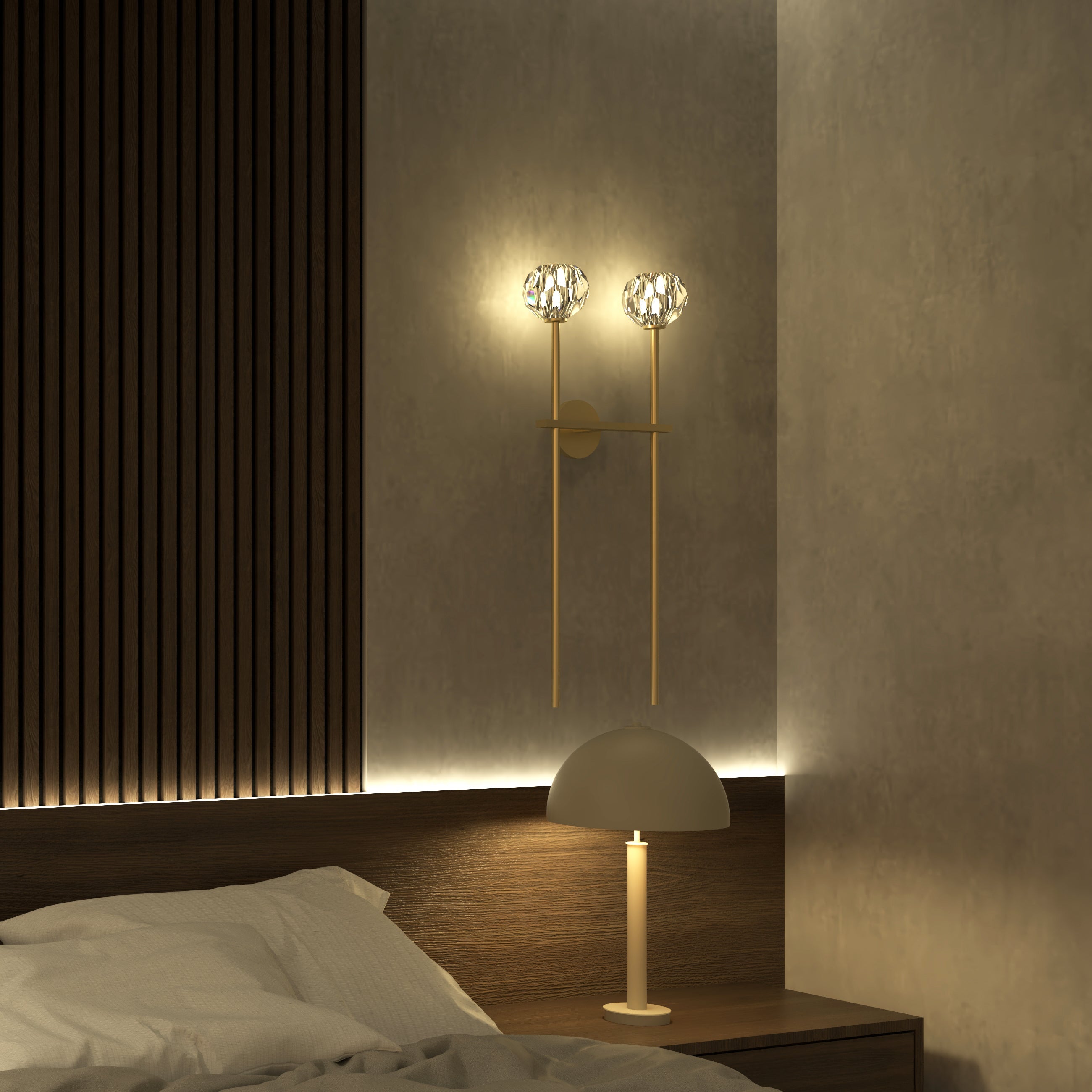 Dua Lux Wandlamp - Minimalistisch Ontwerp met Moderne Eleganties