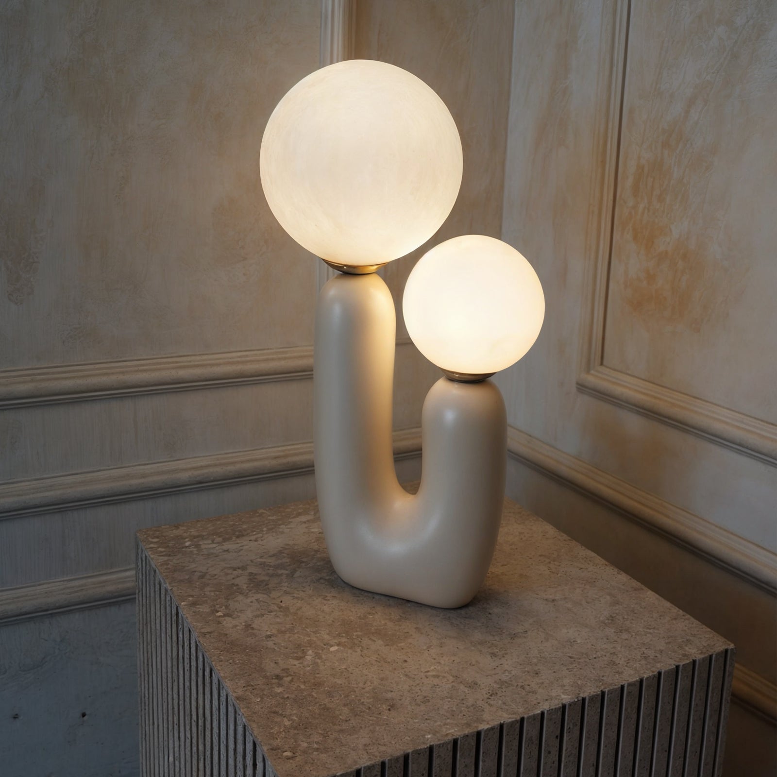 Athenea Lamp - Minimalistische Resin Tafellamp