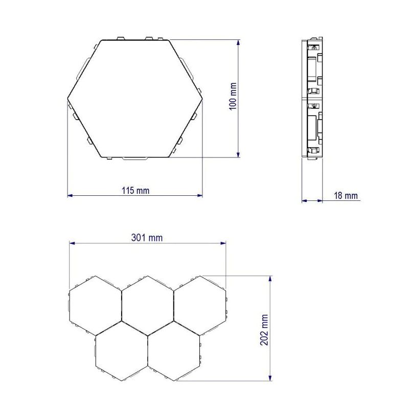 HexaTouch Verlichting