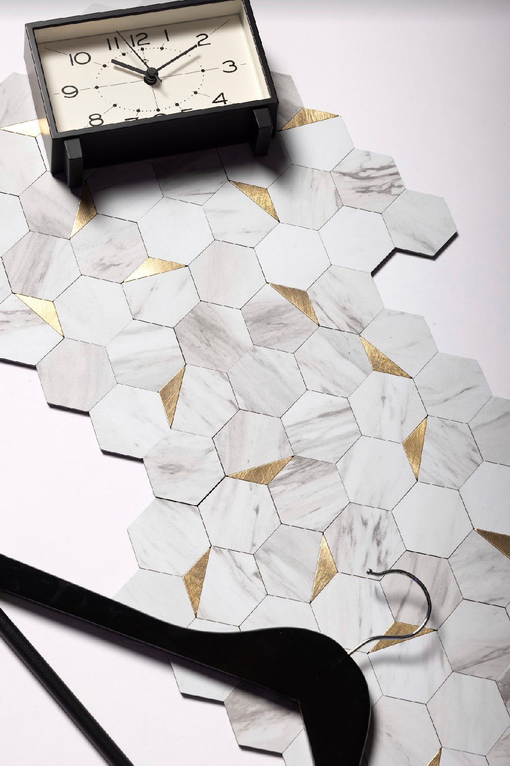 Hexagon Peel and Stick Wandtegels