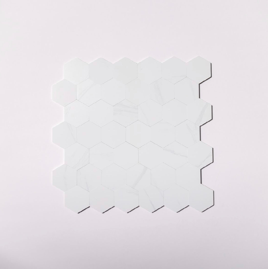 Hexagon Peel and Stick Wandtegels