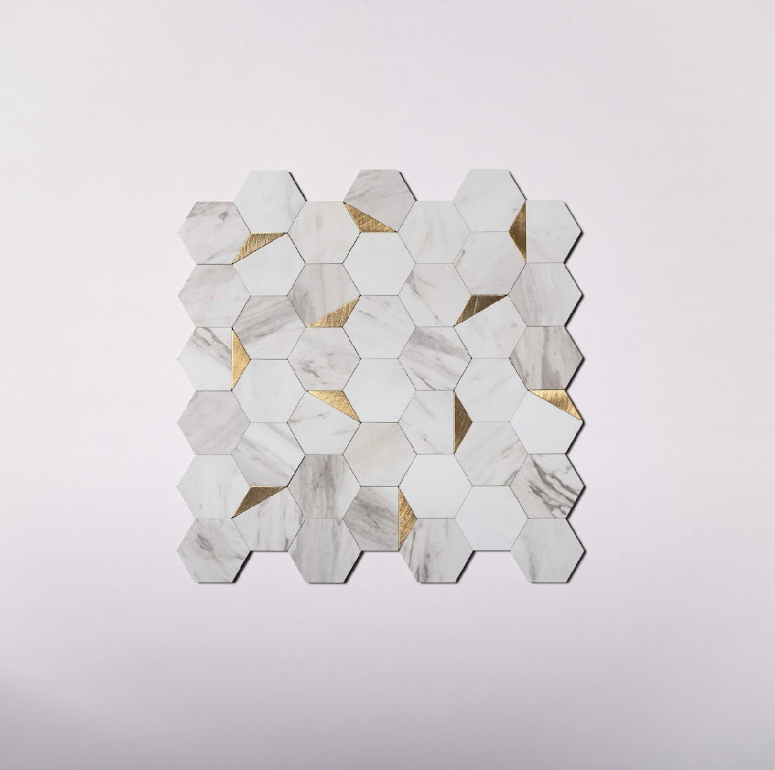 Hexagon Peel and Stick Wandtegels