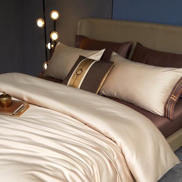 Cream Visna Duvet Cover Set - Egyptisch Katoen