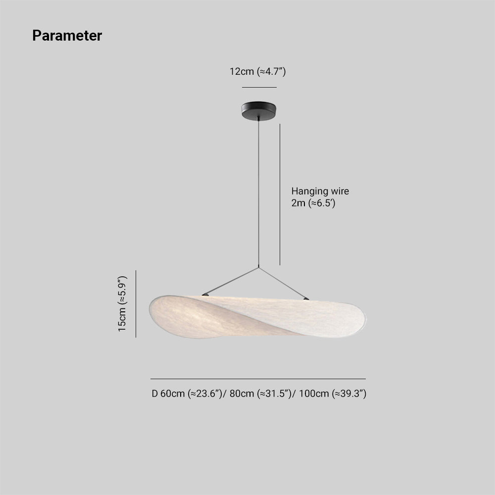 LunaLux Moderne LED Hanglamp van Metaal en Kunstzijde in Wit voor Slaapkamers