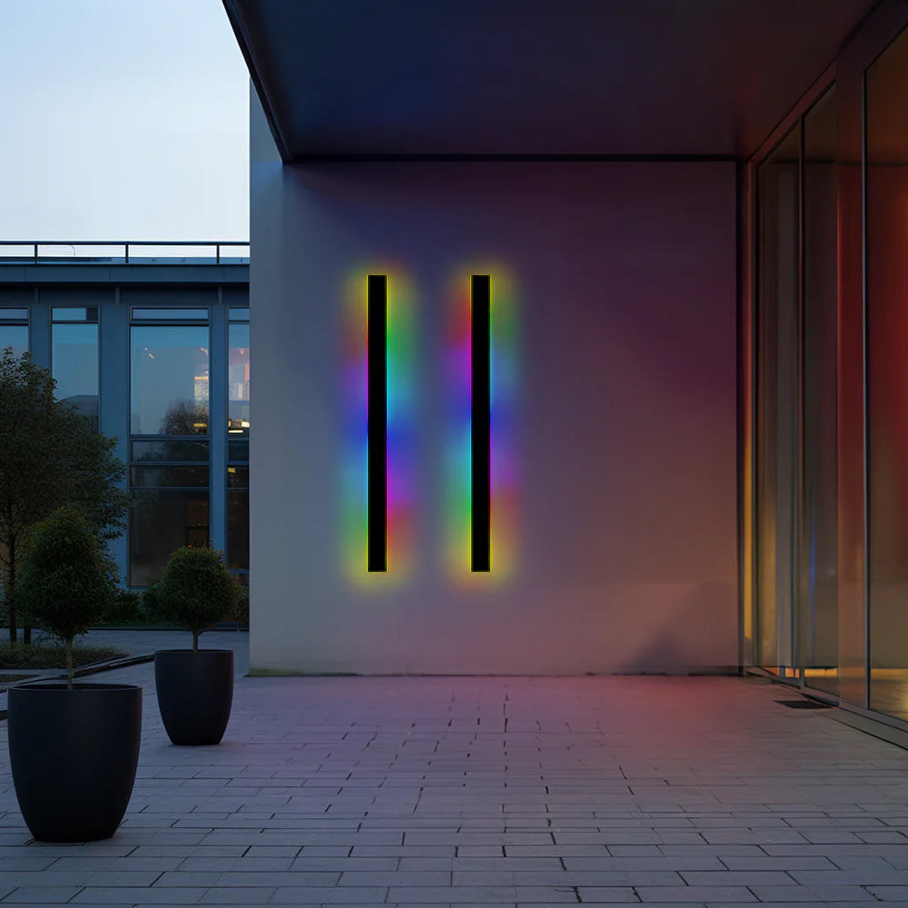 Zenith - Moderne Design LED Wandlampen Zwart Metaal voor Tuin en Hal