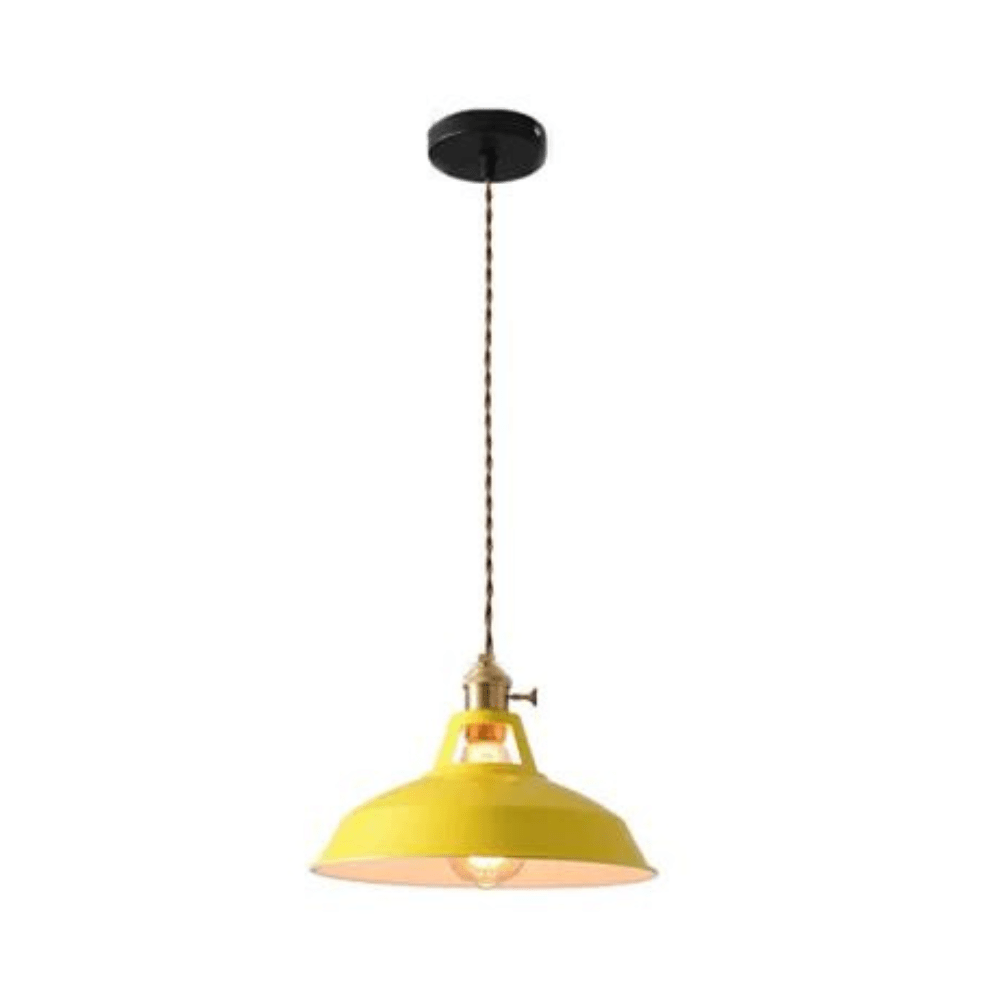 Elegante Industriële LED Hanglamp van Metaal