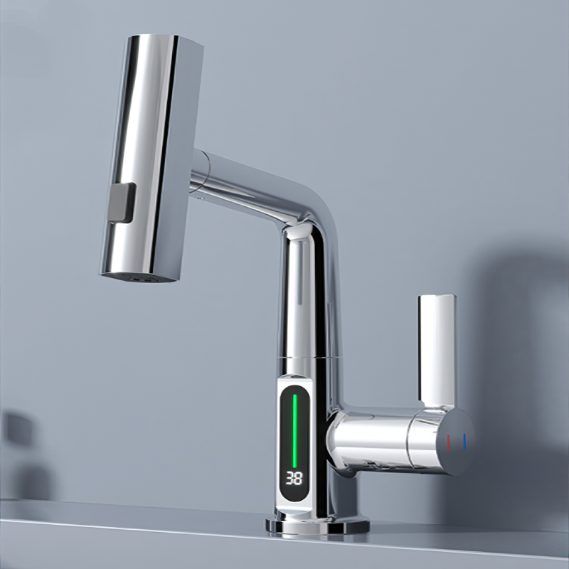 SmartFaucet Pro: Intelligente Kraan met Digitaal Display