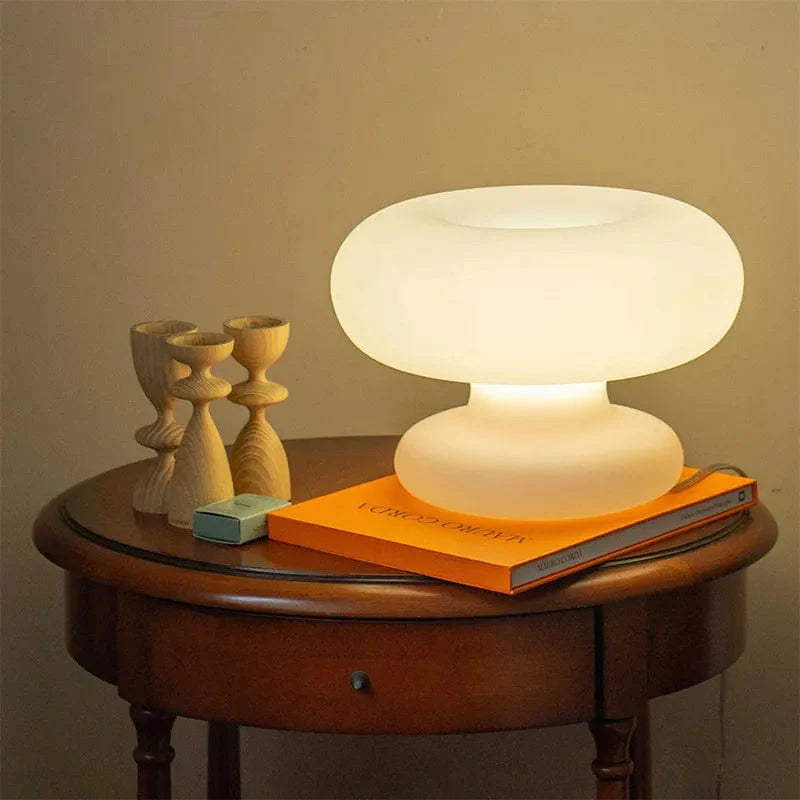 Maki Mushroom Lamp - Witte Tafellamp