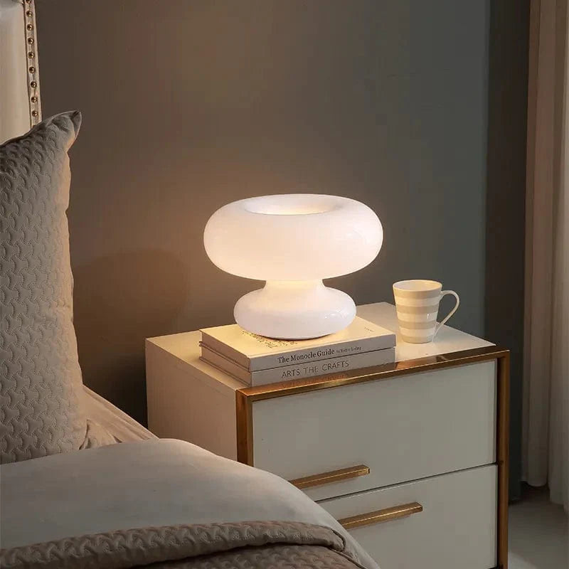 Maki Mushroom Lamp - Witte Tafellamp