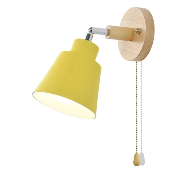 FlexiGlow - Draaibare Wandlamp met Trekketting Schakelaar