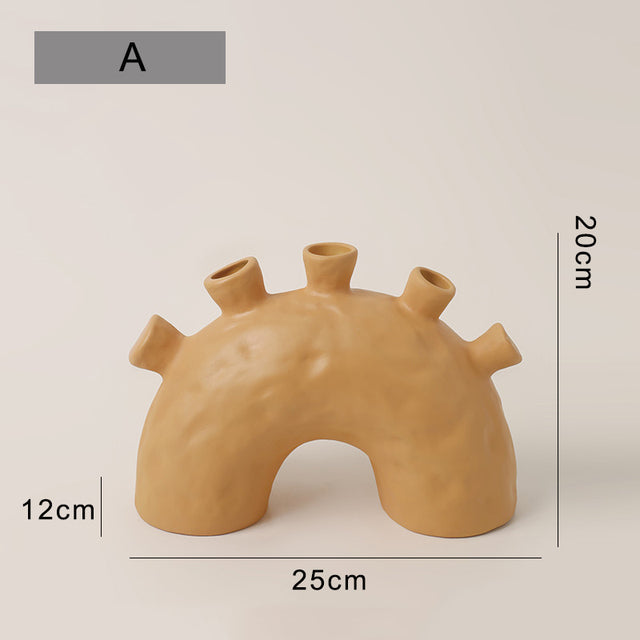 Moderne Keramische Sculptuur Vaas