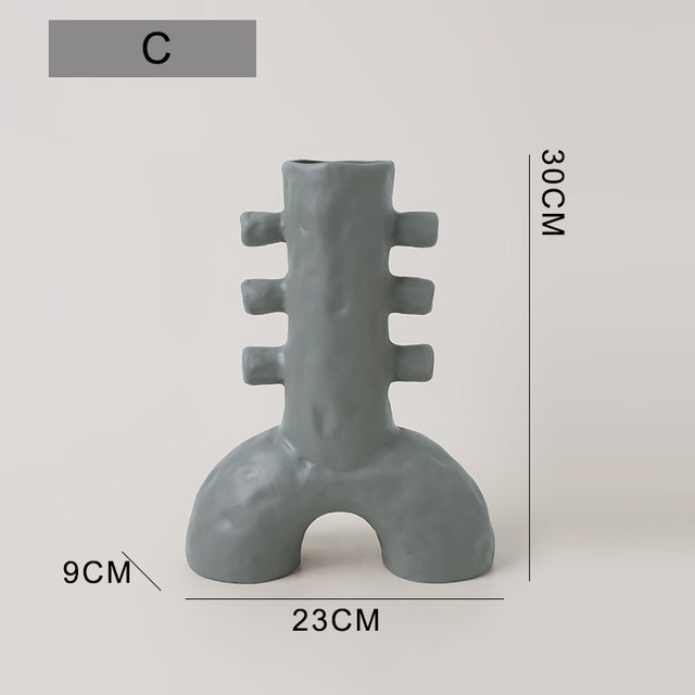 Moderne Keramische Sculptuur Vaas