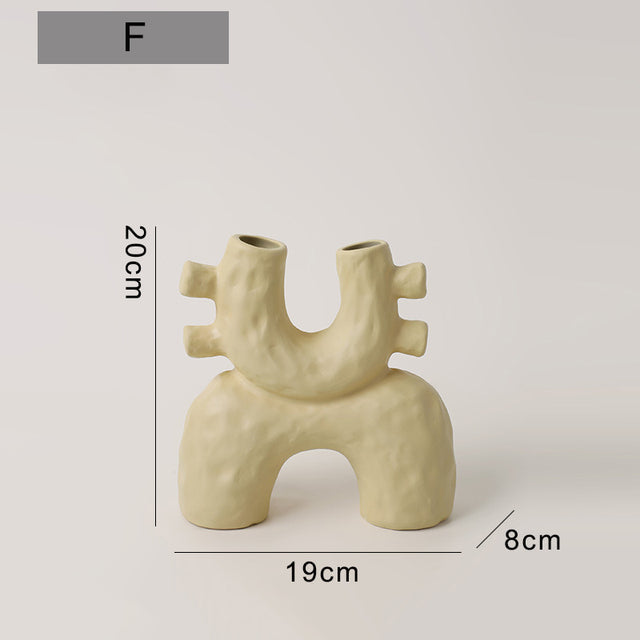 Moderne Keramische Sculptuur Vaas