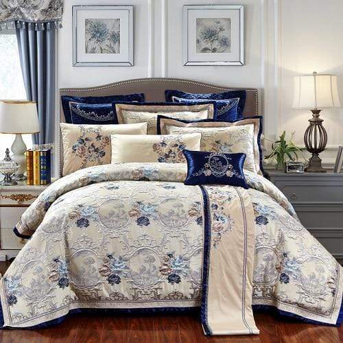 Oriëntaals Jacquard Luxe Beddengoed Set (Egyptisch Katoen)