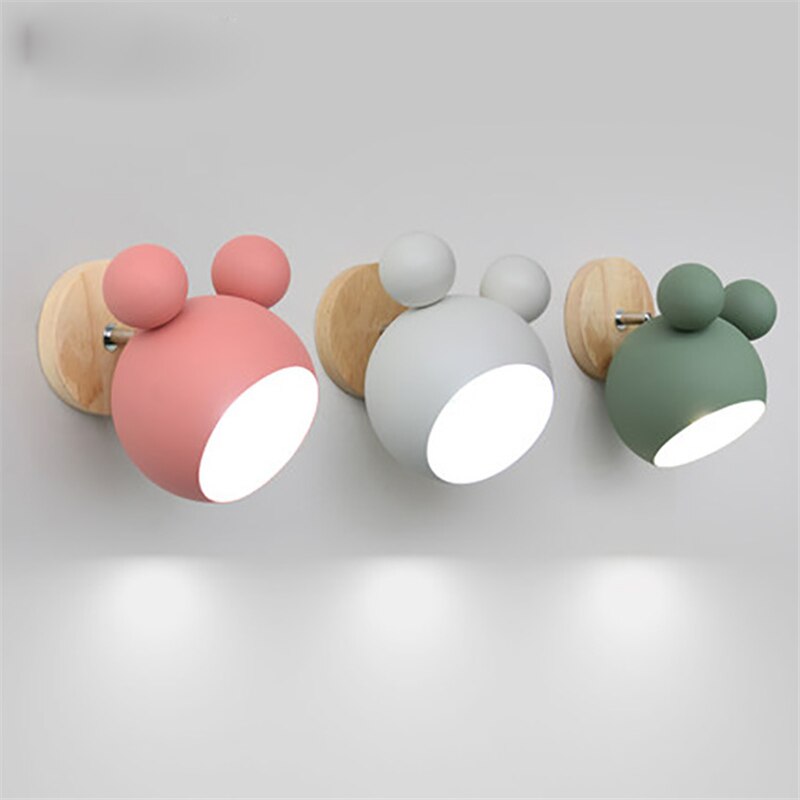 Noordse LED-Wandlamp voor Kinderkamer