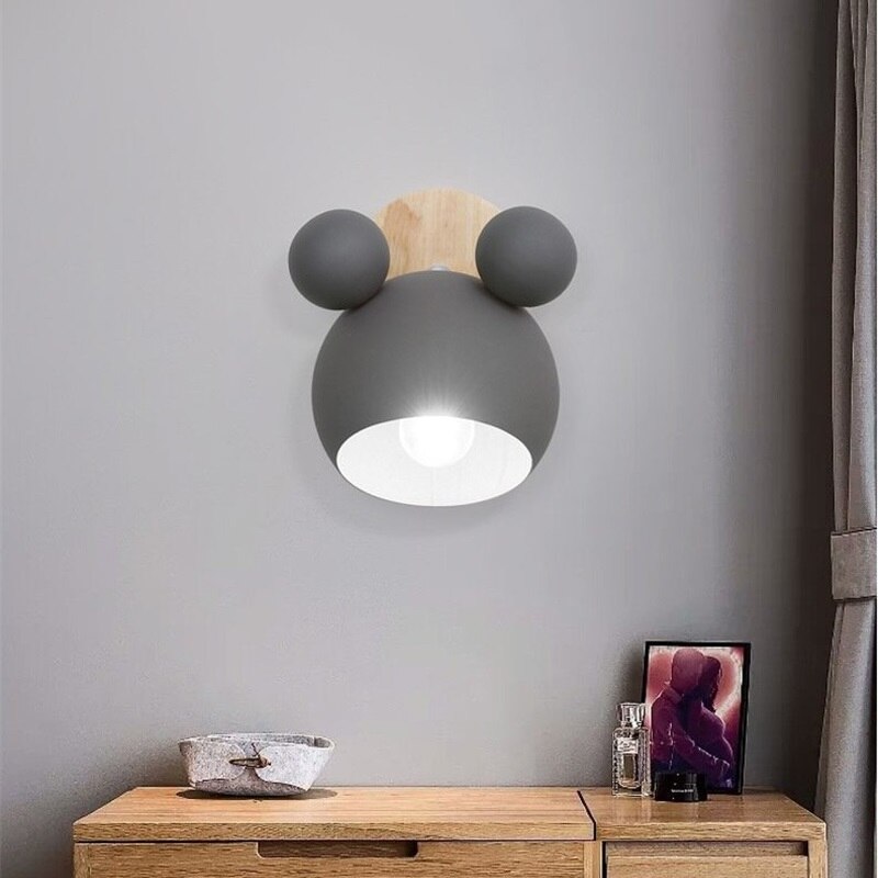 Noordse LED-Wandlamp voor Kinderkamer