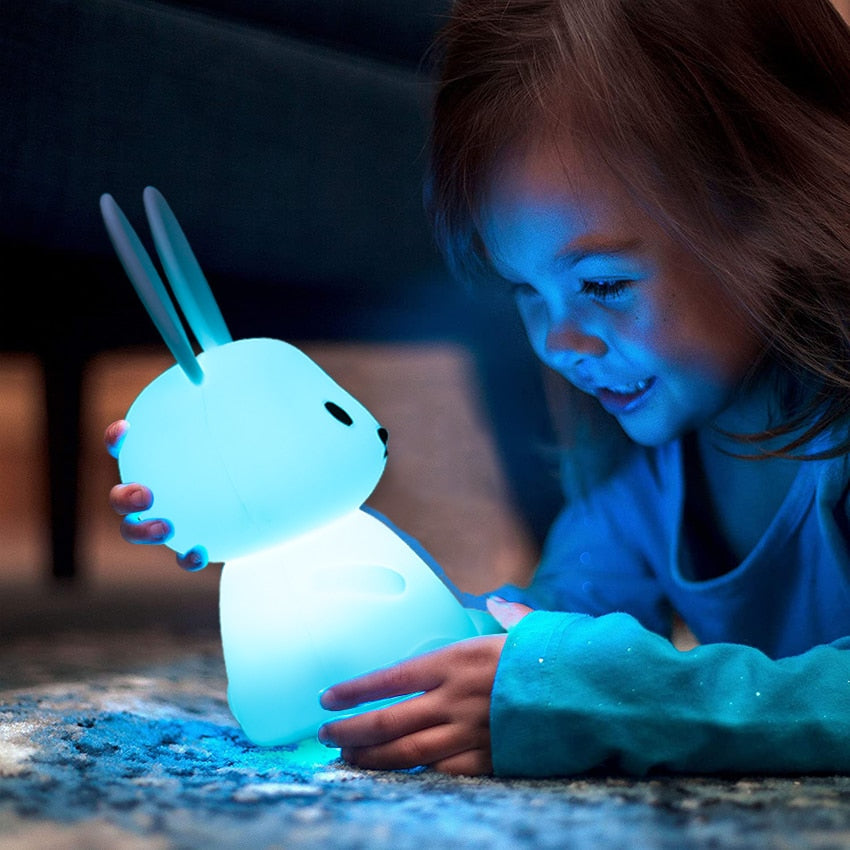 Bunny Touch-LED-Nachtlamp voor Kinderen