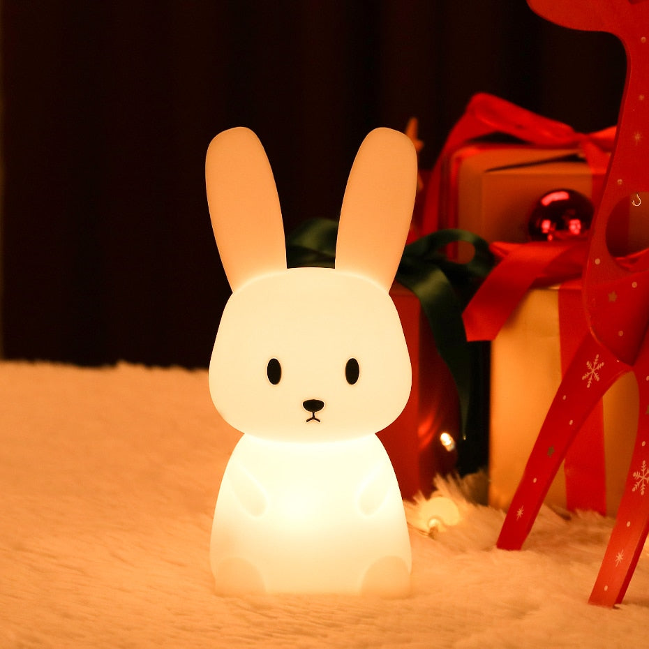 Bunny Touch-LED-Nachtlamp voor Kinderen