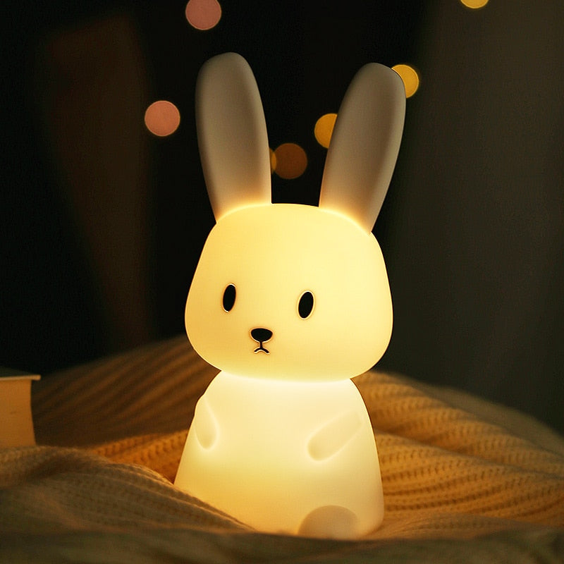 Bunny Touch-LED-Nachtlamp voor Kinderen