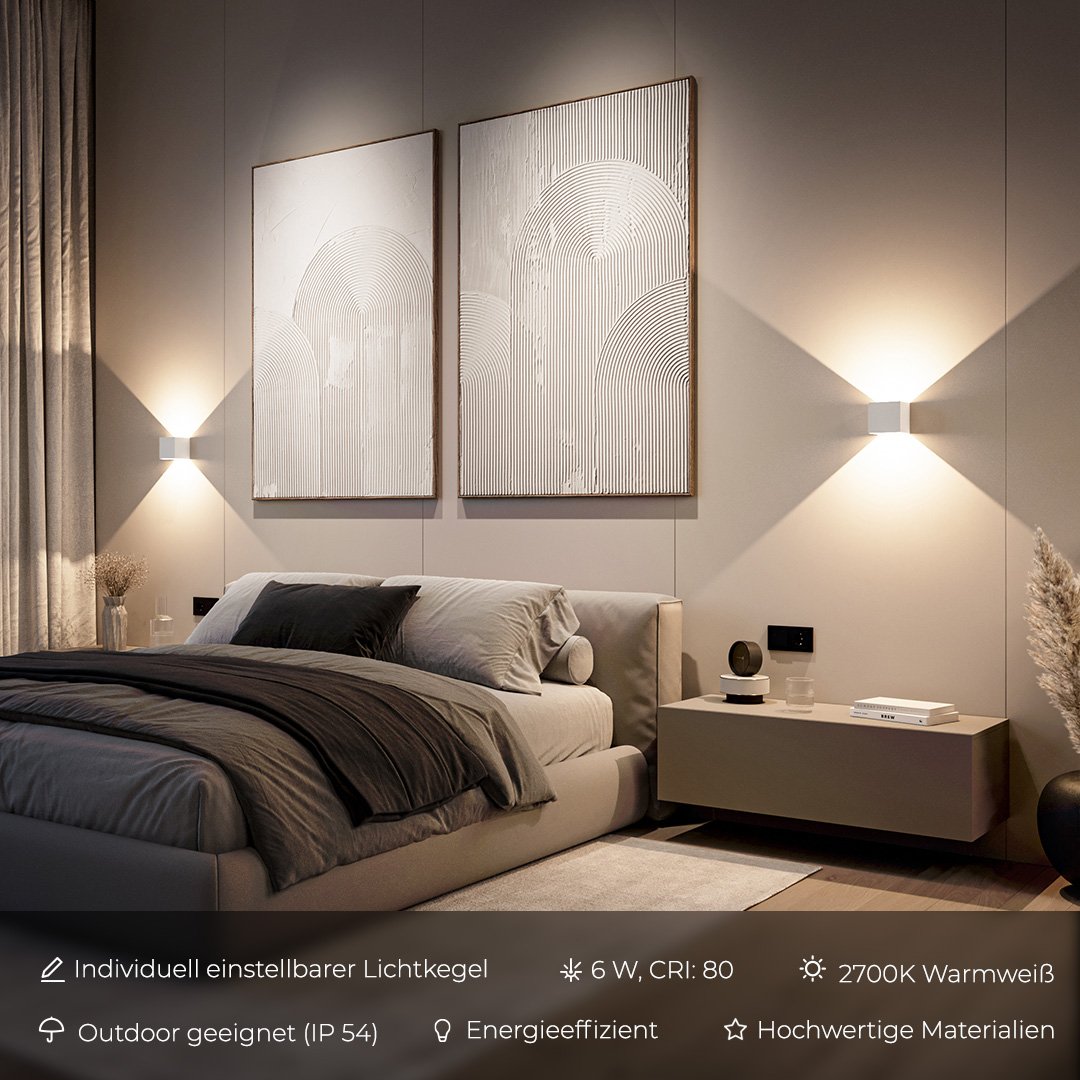 LumenGuard - Moderne Wandlamp